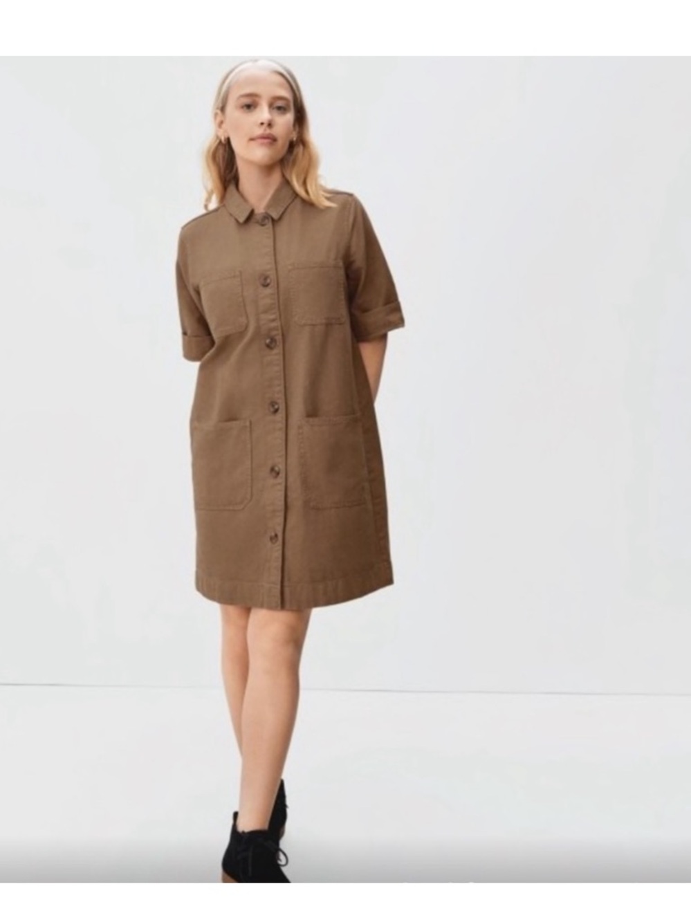 Everlane Mini Chore Dress